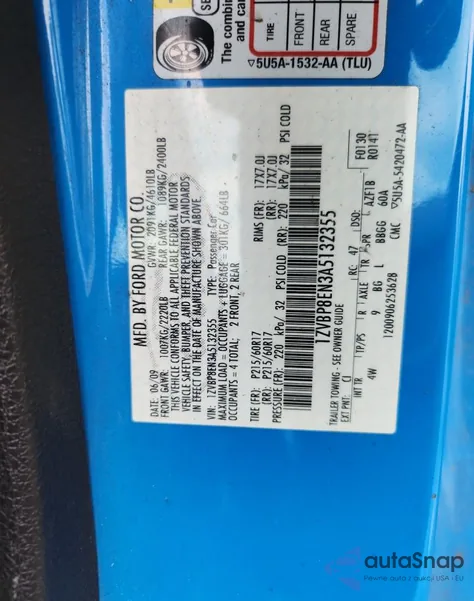 2010 Ford Mustang from USA, damaged, VIN 1ZVBP8EN3A5132355